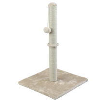 DRAPAK DLA KOTA LEGOWISKO ZABAWKA KULKA 62CM KOLOR BEŻOWY