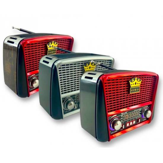 RADIO KUCHENNE PRZENOŚNE RETRO BLUETOOTH SOLAR USB RX-BT455S