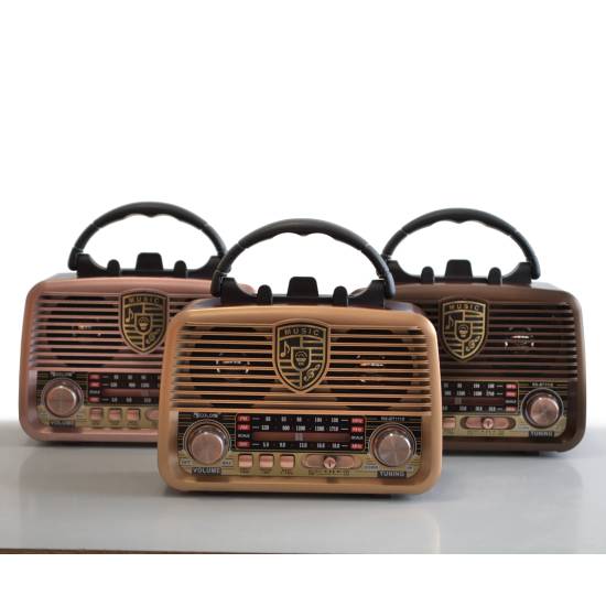 RADIO KUCHENNE PRZENOŚNE RETRO BLUETOOTH USB RX-BT1110